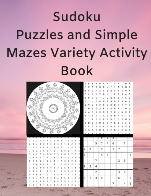 Cover for Royal Wisdom · Sudoku Puzzles and Simple Mazes Variety Activity Book: With Mandela Style Coloring Pages, Word and Number Searches (Paperback Book) (2020)