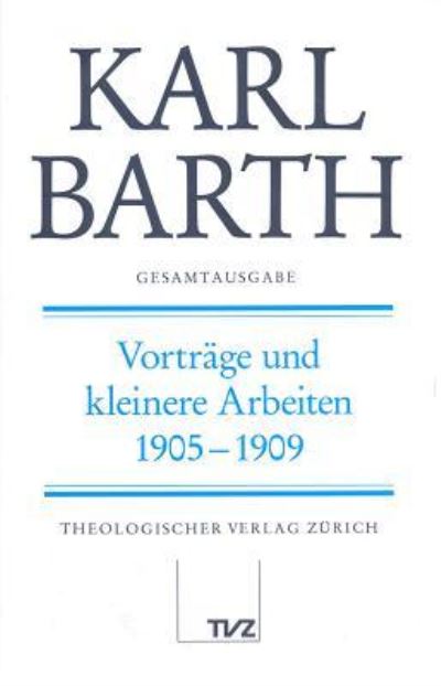 Gesamtausg.21 Vortr.1905-1909 - K. Barth - Other -  - 9783290101305 - December 31, 1992