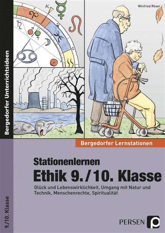 Cover for Röser · Stationenlernen Ethik 9./10.Kl. (Bok)
