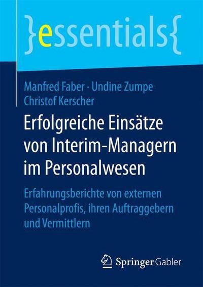 Cover for Faber · Erfolgreiche Einsätze von Interim (Book) (2016)