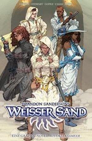 Brandon Sandersons Weißer Sand - Eine Graphic Novel aus dem Kosmeer - Brandon Sanderson - Livros - Panini Verlags GmbH - 9783741625305 - 25 de outubro de 2022
