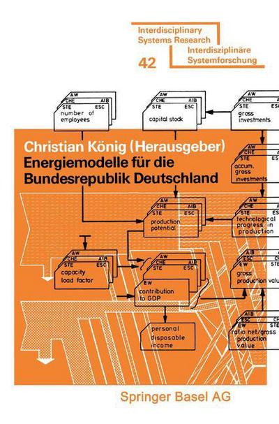 Cover for Koenig · Energiemodelle Fur Die Bundesrepublik Deutschland - Interdisciplinary Systems Research (Taschenbuch) [1977 edition] (1977)