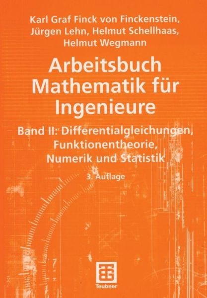 Cover for Finckenstein  Karl · Arbeitsbuch Mathematik F  R Ingenieure (Paperback Book) (2006)