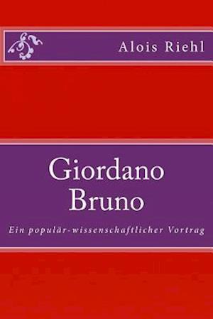 Cover for Alois Riehl · Giordano Bruno (Paperback Book) (2015)