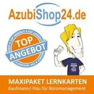 Cover for Becker Daniel · AzubiShop24.de Lernkarten Kaufmann / Kauffrau für Büromanagement. Maxi-Paket (Taschenbuch) (2016)