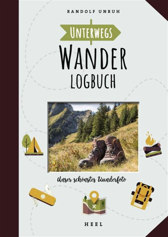 Cover for Unruh · Unterwegs: Wander-Logbuch (Buch)