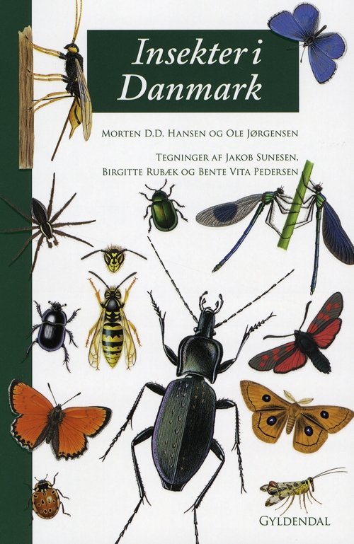 Cover for Ole Frank Jørgensen · Insekter i Danmark (Sewn Spine Book) [1.º edición] (2010)