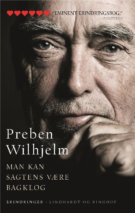 Cover for Preben Wilhjelm · Man kan sagtens være bagklog (Sewn Spine Book) [2º edição] (2017)