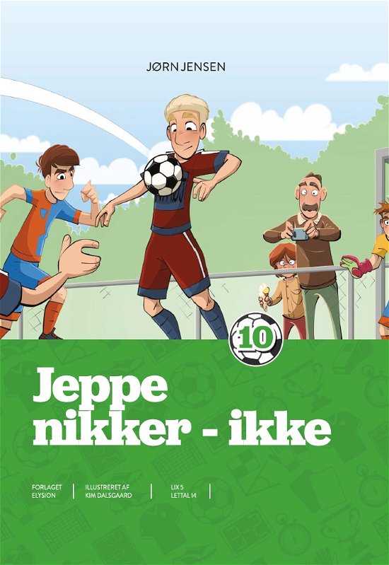 Cover for Jørn Jensen · Jeppe: Jeppe nikker - ikke (Hardcover Book) [1th edição] (2018)
