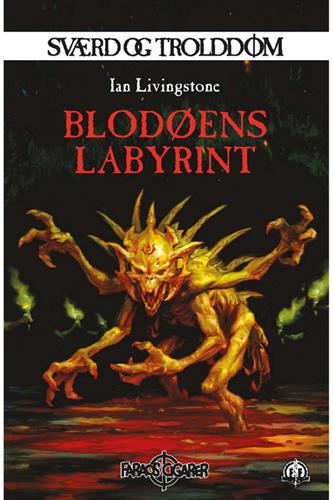 Cover for Ian Livingstone · Sværd og Trolddom: Sværd og trolddom 21: Blodøens labyrint (Pocketbok) [1:a utgåva] (2024)