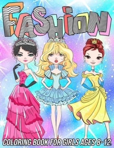 Cover for Mezzo Zentangle Designs · Fashion Coloring Book for Girls Ages 8-12 (Paperback Book) (2020)