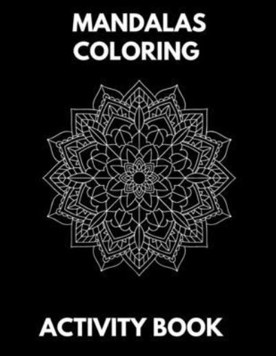 Cover for Perla · Mandalas coloring Activity Book (Paperback Book) (2020)