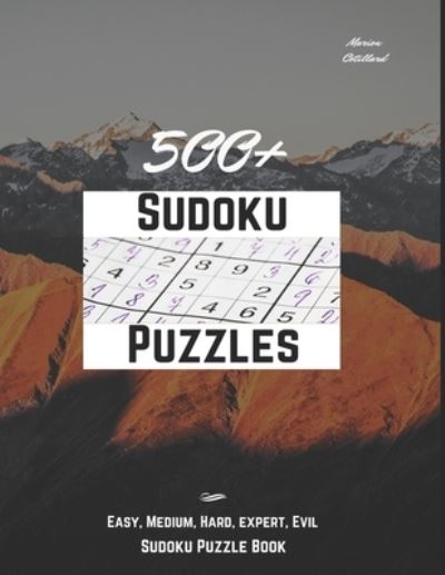 Cover for Marion Cotillard · 500+ sudoku puzzles (Paperback Book) (2020)