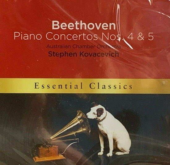 Cover for Stephen Kovacevich · Beethoven: Piano Concertos Nos. 4 &amp; 5 (CD)