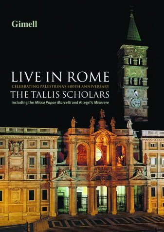 Cover for Tallis Scholars · Live In Rome (DVD) (2004)