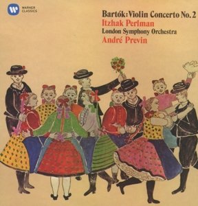 Bartok: Violin Concerto No. 2 - Itzhak Perlman - Música - WARNER CLASSIC - 0825646130306 - 1 de mayo de 2016