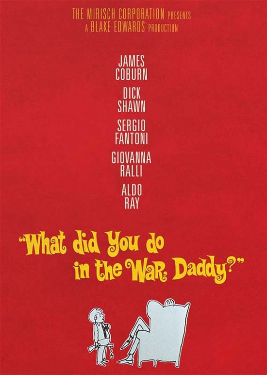 Cover for What Did You Do in the War Daddy (DVD) (2015)