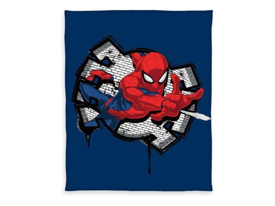 Spider-Man Flanell-Fleecedecke 130 x 170 cm -  - Fanituote - Klaus Herding GmbH - 4006891973306 - tiistai 16. huhtikuuta 2024