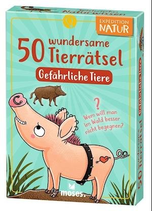 Cover for 50.tierrätsel · Gefährliche Tiere.9830 (MERCH)