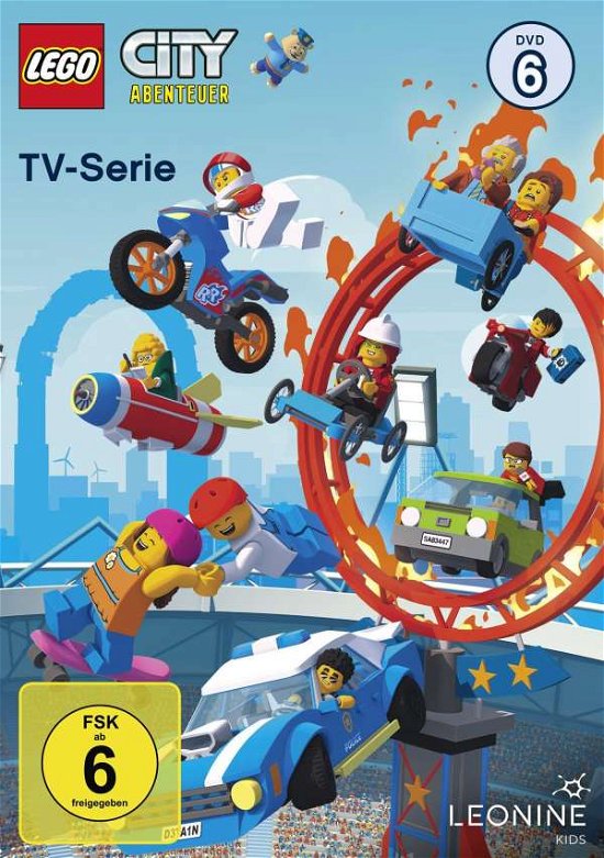 Cover for Lego City-tv-serie DVD 6 (DVD) (2022)