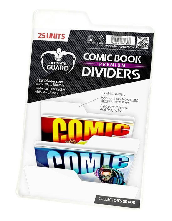 Cover for Ultimate Guard · Ultimate Guard Premium Comic Book Dividers Weiß (2 (Toys) (2014)