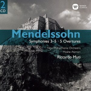 Cover for Riccardo Muti  · Felix Mendelssohn - Symphony No.3-5 &amp; Overtures (CD)