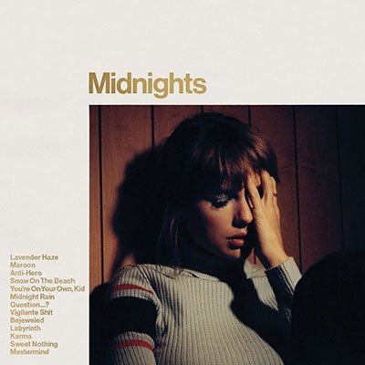 Cover for Taylor Swift · Midnights (CD) [Japan Import edition] (2022)