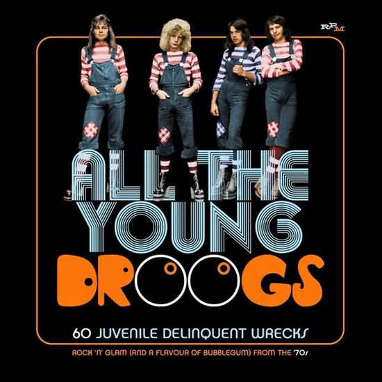 All the Young Droogs: 60 Juvenile Delinquent / Var · All The Young Droogs - 60 Juvenile Delinquent Wrecks (CD) (2019)