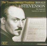 Cover for Ronald Stevenson · Transcendental Tradition (CD) (2018)