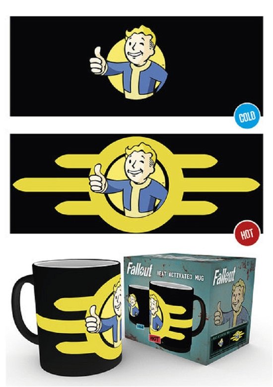 Fallout 4: Vault Boy (Tazza Termosensibile) - Fallout 4 - Merchandise - GB EYE - 5028486354306 - 