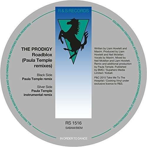 Cover for The Prodigy · Roadblox-paula Temple Rem (12&quot;) (2015)