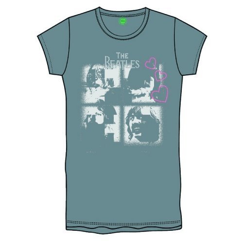 Cover for The Beatles · The Beatles Ladies T-Shirt: Let It Be (Diamante) (T-shirt) [size S] [Grey - Ladies edition]