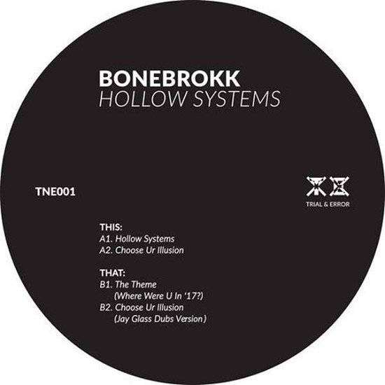 Hollow Systems - Bonebrokk - Música - TRIAL AND ERROR - 5055300395306 - 27 de octubre de 2017