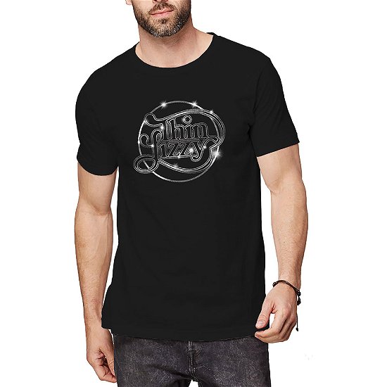 Thin Lizzy Unisex T-Shirt: Logo - Thin Lizzy - Gadżety - MERCHANDISE - 5056012035306 - 19 grudnia 2019
