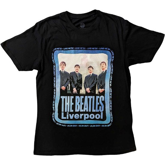 The Beatles Unisex T-Shirt: Pierhead Frame - The Beatles - Merchandise -  - 5056561087306 - 