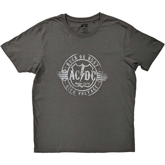 AC/DC Unisex T-Shirt: Rock or Bust - AC/DC - Merchandise -  - 5056561090306 - 