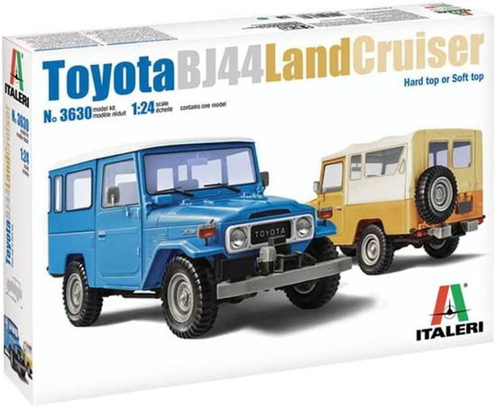 Italeri - 1/24 Toyota Land Cruiser Bj-44 Soft / hard Top (3/21) * - Italeri - Mercancía - Italeri - 8001283036306 - 