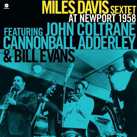 Cover for Miles -Sextet- Davis · At Newport 1958 (LP) (2016)