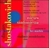 Chamber Symphony / Sonata for violin and Chamber Orchestra Globe Klassisk - Mendelssohn, Vladimir / Nieuw Sinfonietta Amsterdam / Markiz, Lev - Musikk - DAN - 8711525509306 - 2000