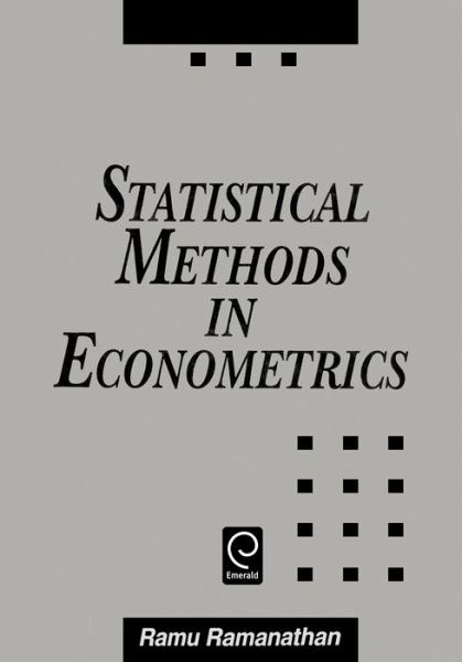 Cover for Ramu Ramanathan · Statistical Methods in Econometrics (Hardcover Book) (1993)