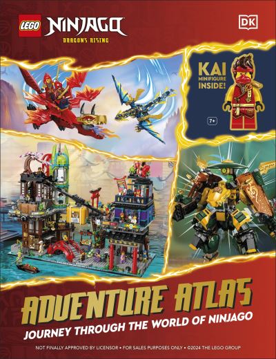 LEGO Ninjago Dragons Rising Adventure Atlas: Journey Through the World of Ninjago - Dk - Books - Dorling Kindersley Ltd - 9780241712306 - June 5, 2025