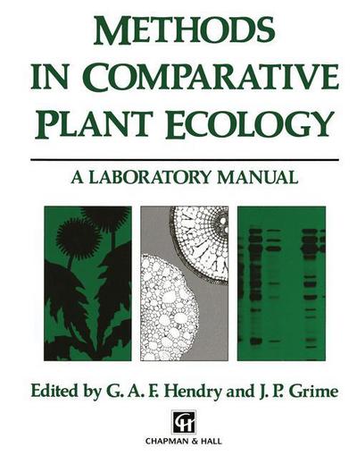 Cover for G a Hendry · Methods in Comparative Plant Ecology: a Laboratory Manual (Gebundenes Buch) (1993)