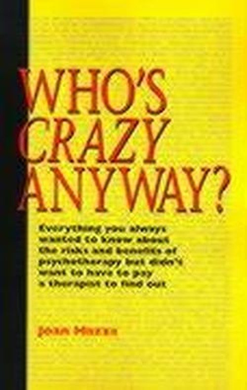 Cover for Joan Mazza · Who's Crazy Anyway (Paperback Bog) (2000)
