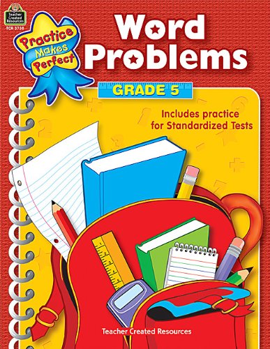 Cover for Robert Smith · Word Problems Grade 5 (Practice Makes Perfect (Teacher Created Materials)) (Taschenbuch) (2003)