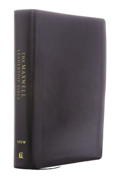 Cover for Thomas Nelson · NIV, Maxwell Leadership Bible, 3rd Edition, Premium Bonded Leather, Burgundy, Comfort Print Holy Bible, New International Version (Leather Book) (2019)