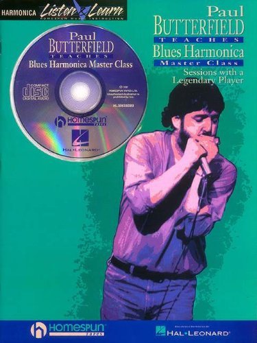 Cover for Paul Butterfield · Paul Butterfield - Blues Harmonica Master Class: Book/cd Pack (Paperback Bog) [Pap / Com edition] (1997)