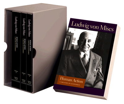 Cover for Ludwig von Mises · Human Action (4-Volume Set): A Treatise on Economics (Gebundenes Buch) (2007)
