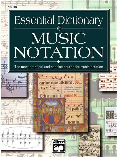 Cover for Tom Gerou · Essential Dictionary of Music Notation (Book) (1996)
