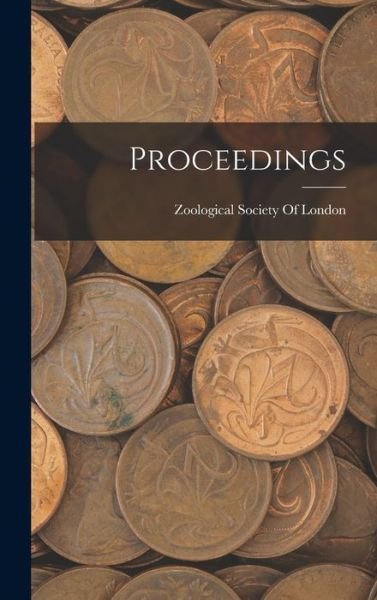 Cover for Zoological Society of London · Proceedings (Buch) (2022)