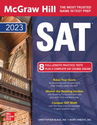 Cover for Christopher Black · McGraw Hill SAT 2023 (Pocketbok) (2022)